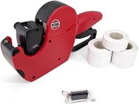 Puma Price Gun Kit with 5,000 22x12 Labels and Spare Ink PJH6 Red