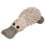 Natural Platypus Premium Dog Toy Nubby Plush 7 Inches