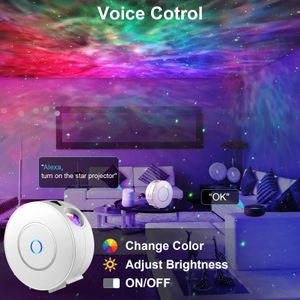 Immver Galaxy Star Projector – LED Night Light for Bedroom