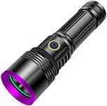 30W 365nm UV Flashlight USB Recharg