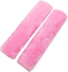 SUNTRADE Soft Faux Car Seat Belt Cover Pad,Car Safety Seat Belt Strap Shoulder Pad for Adults and Children,Suitable for Car Seat Belt,Backpack,Shoulder Bag,Set of 2