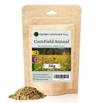 Cornfield Annual - UK Native Wild Flower Seeds - Cornflower and Corn Poppy Meadow - Garden Lawncare Guy (10m²)