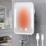 Gospire Heated Shower Mirror Fogles