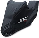 JDC Motorcycle Cover Waterproof - Black - RAIN - XL Top Box