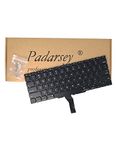 Padarsey New Laptop Black US Keyboard Compatible with MacBook Air A1370 A1465 11-Inch 2011 2012 2013 2014 2015 MD711 MD712 MD223 MD224 MC968 MC969