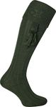 JACK PYKE Plain Shooting Socks Green 8 to 11 UK