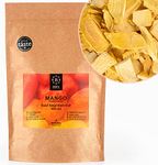 BRIX, GROWN FOR FLAVOUR - Freeze Dried Mango Slices (95g) - Great Taste Award, Crispy & Super-Delicious Healthy Snack, 100% Natural, Vitamins Retained