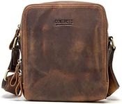 Contacts Leather Messenger Bag for 