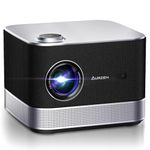 All-ln-One Projector 4K, AURZEN Boom 3 Smart Projector with Netflix Official, 3D DoIby Audio & 36W Speakers, AI Auto Focus & Keystone, WiFi and Bluetooth 60Hz Supported Home Outdoor Projecteur