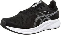 ASICS Women's Patriot 13 Sneaker, Black/White, 6 UK