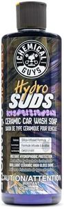 Chemical Guys CWS21216FE HydroSuds Ceramic SiO2 Shine High Foaming Car Wash Soap (Works with Foam Cannons, Foam Guns or Bucket Washes) For Cars, Trucks, Motorcycles, RVs & More, 473 ml, Berry Scent