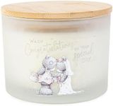 Me to You Tatty Teddy 3-Wick Congratulations Candle - Official Wedding Collection, White