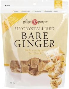 THE GINGER PEOPLE Uncrystallised Bare Ginger, 200g