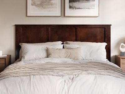 Tête de lit Madison King size en noyer antique
