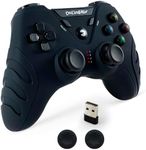 DuLingKer PC Controller Wireless, PS3 Controller PC Gamepad with Dual Vibration, 2.4G Wireless Gaming Controller for PC Windows 11 10 8 7, PS3, Android Smart TV, TV Box, Steam, Raspberry Pi