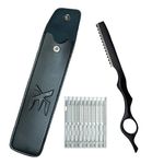 XE Hair Styling Barber Thinning Razor – Stainless Steel Thinning Comb Razor, Ideal Feather Styling razor, Hair Texturizing and Layering Razor for Salon and Home Use