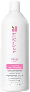 BIOLAGE Color Last Conditioner | Color Safe Conditioner | Helps Maintain Color Depth & Shine | For Color-Treated Hair | Paraben & Silicone-Free | Vegan | 33.8 Fl. Oz.