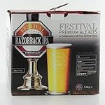 Festival Razorback IPA Premium Homebrew Kit, Makes 40 pints of 5% ABV Home Brew Real Ale, White