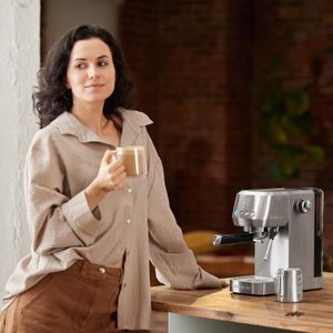 CASABREWS Espresso Machine, Silver – 3700 Series