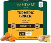 VAHDAM, Turmeric Ginger Herbal Tea 