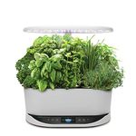 LARAYA Bounty Indoor Hydroponic Herb Garden, White