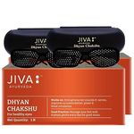 Jiva Dhyan Chakshu - (Pack of 2) | Pin Hole Glasses Helps in Natural Vision Care, Eye Care Product Soothes Irritation & Redness Help Eye Exercise Improver Glasses Eyesight