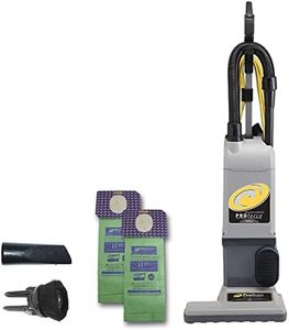 ProTeam ProForce 1500XP Bagged Upright Vacuum Cleaner with HEPA Media Filtration, Commercial Upright Vacuum with On-Board Tools, Corded