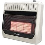 ProCom Heating MN3PTG Natural Gas Infrared Vent Free Space Heater with Thermostat Control for Living Room, BedRoom, Home Office Use, 30000 BTU, Heats Up to 2000 Square Feet, White