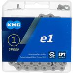 KMC Unisex's E1 Ept Chain, Dark Silver, 110 Link