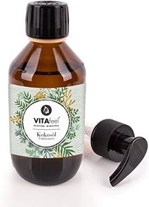 Meavita Aceite De Coco Fraccionado, 1 Paquete (1 X 250 Ml) En Botella De Vidrio Incl. Bomba 250 ml
