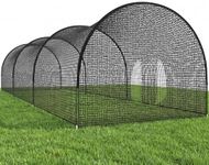Garvee 33Ft Baseball Batting Cage, Baseball Training Equipment Netting Cages, with Frame & Net – Practice Hitting, Pitching & Golf in Backyard or Field