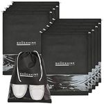 Shoeshine Shoe Bag for Travel & Storage Travel Organizer for Women & Men Travel Accessories Shoe Organizer Shoe Bags Pouches Travel Shoe Cover for Travelling Travel Essentials - Pack of 10 Shoe Pouch