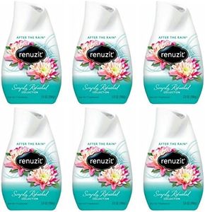 Renuzit Simply Refreshed Collection Gel Air Freshener, After The Rain 7 oz ( Pack of 6)