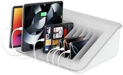 Belkin Charging Station For Laptops - Charging Station For Classroom Organization W/ Surge Protection & Cable Management - Up To 10 Devices Including iPads, Samsung Tablets, Chromebooks & More