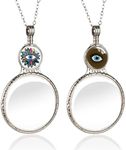 2 Pack Magnifying Glass Necklaces10