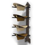 Cowboy Hat Rack - Stylish Cowboy Hat Holder for Wall - Organize and Display Your Hats with Ease - Ideal Western Decor