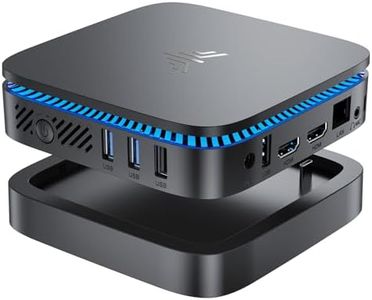 KAMRUI AK1 Plus Mini PC with Windows 11, 12th Gen N95 Processor(Up to 3.4GHz), Mini Desktop Computers 8GB DDR4 256GB SSD Support 4K Display, WiFi/BT 4.2 for Business, Office, Home Server