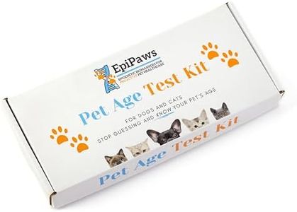 EpiPaws Pet Age Test for Dogs & Cats - Includes Wellness Insights for Your Pet’s Life Stage - at-Home Epigenetic Biomarker Testing Kit - Great for Rescued Pets