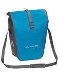 VAUDE Bike Pannier Bag Aqua Back Single 1 x 24 L in Blue, Waterproof Rear Bike Pannier, Pannier Bag for Bicycles, Easy Attachment – Made in Germany