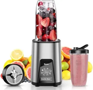 VEWIOR 900W Smoothie Blender for Shakes and Smoothies, Blenders for Kitchen, Protein Drinks, Personal Blender with 2 * 22Oz Smoothie Cups with Lids