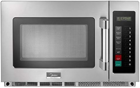Midea Equipment 2134G1A Stainless Steel Stackable Commercial Microwave Oven, 2100W