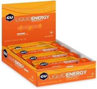 GU Energy Liquid Energy Gel with Complex Carbohydrates, Vegan, Gluten-Free, and Dairy-Free On-the-Go Energy for Any Workout, 12-Count, Orange