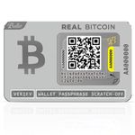 Ballet REAL Bitcoin - The Easiest Crypto Cold Storage Card - Cryptocurrency Hardware Wallet with Secure Multicurrency and NFT Support, (Single)