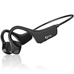 Guudsoud Bone Conduction Headphones,Wireless Bluetooth Open Ear Headphones with Mic,8 Hours Playtime Waterproof Earphones Sports Headset for Running,Cycling,Workout,Work