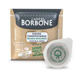 Caffè Borbone Compostable Pod, Black Coffee Blend - 50 Pads - Compatible with ESE System Paper Pads 44 mm