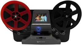 Wolverine Reel Converter Scanner to Convert Film into Digital Videos. Frame by Frame Scanning to Convert 3 inch and 5 inch 8mm Super 8 Film reels into 720P Digital