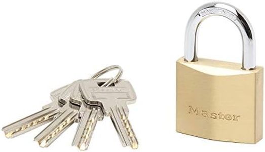 Master Lock 2940EURD Cadenas à Cl�é Extra Fin en Laiton, Doré, 6,2 x 4 x 1,6 cm