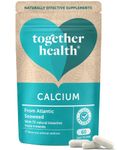 Calcium – Together Health – Seaweed-Based Calcium – 72 Trace Minerals – Vegan Friendly – Made in The UK – Pack of 2-120 Vegecaps