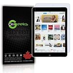 CitiGeeks® 3X Anti-Glare Premium Screen Protector for New iPad 9.7" 6th gen 2018 / iPad 9.7" 5th gen 2017 / iPad Air/Air 2. Fingerprint Resistant. Matte. Pack of 3. CitiGeeks® Retail Package