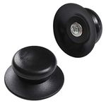 Sourcingmap Plastic Home Round Design Skillet Frying Pan Pot Lid Cover Knob Handgrip 2 Pcs